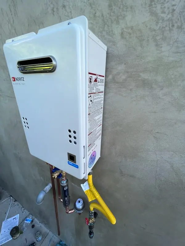 Tankless water heater installation for Weehawken homes